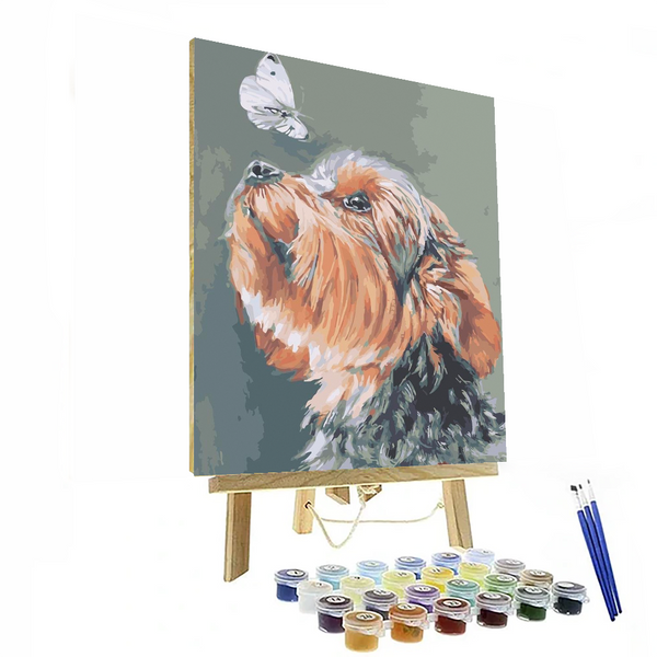 DIY Dog Paint By Numbers Painting Kit