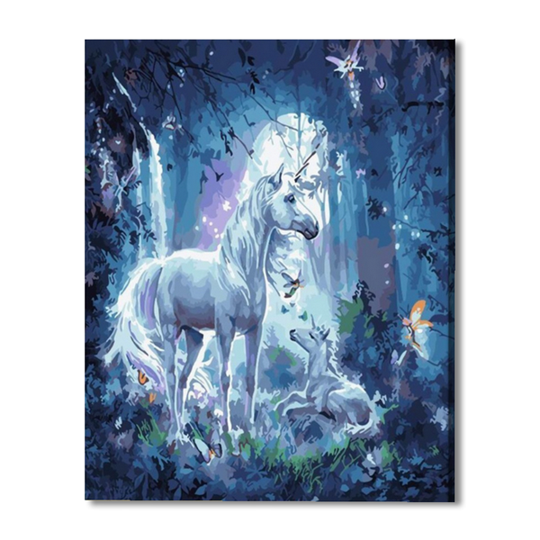 Unicorn Paint By Numbers Painting Kit