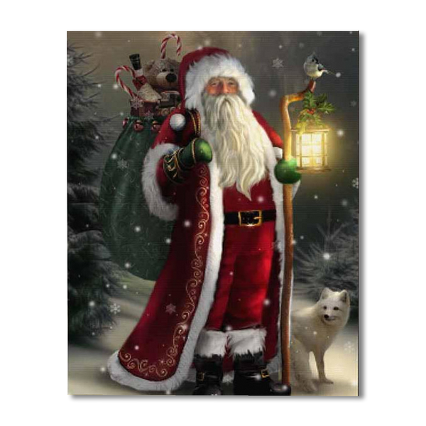 Santa Paint By Numbers Painting Kit