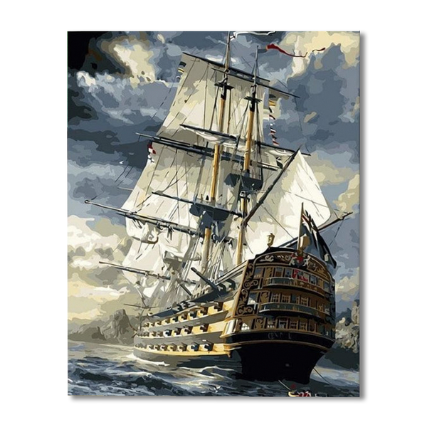 Ship Paint By Numbers Painting Kit