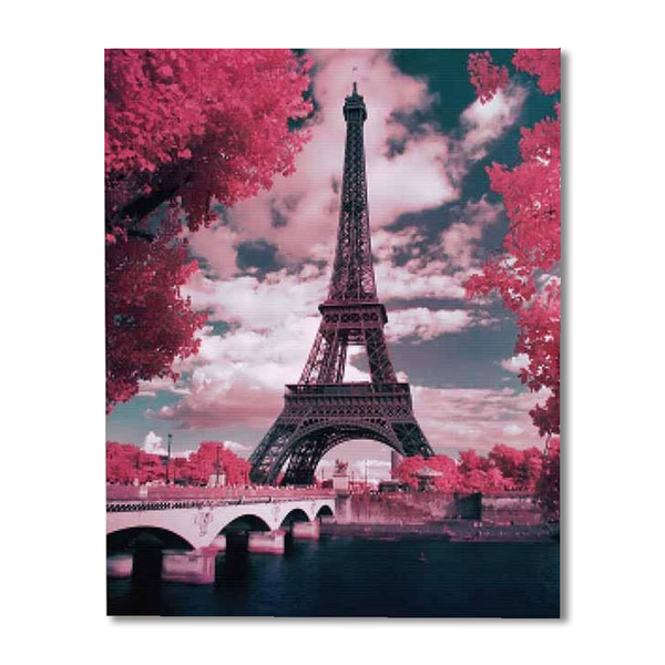 The Eiffel Tower Paint By Numbers Painting Kit