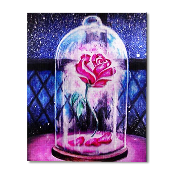 Magic Rose Paint By Numbers Painting Kit