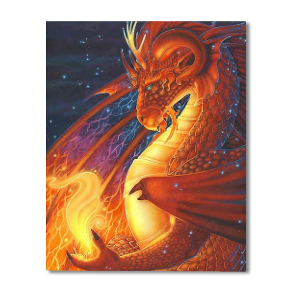 Dragon Paint By Numbers Painting Kit