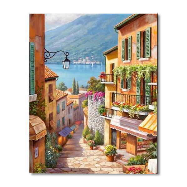 Landscape Paint By Numbers Painting Kit