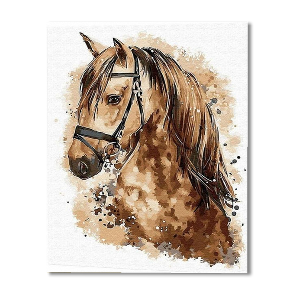 Horse Paint By Numbers Painting Kit