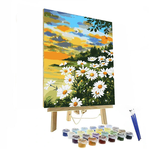 Sky And Flowers Art Beginner Painting Kit