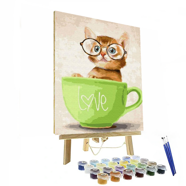 Cat Paint By Numbers Painting Kit