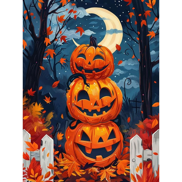 5D DIY Pumpkin Design Art Kit For Home Decor