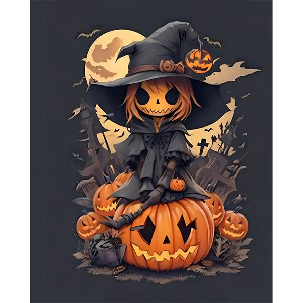 The Night Of The Pumpkin Paint By Numbers Kit