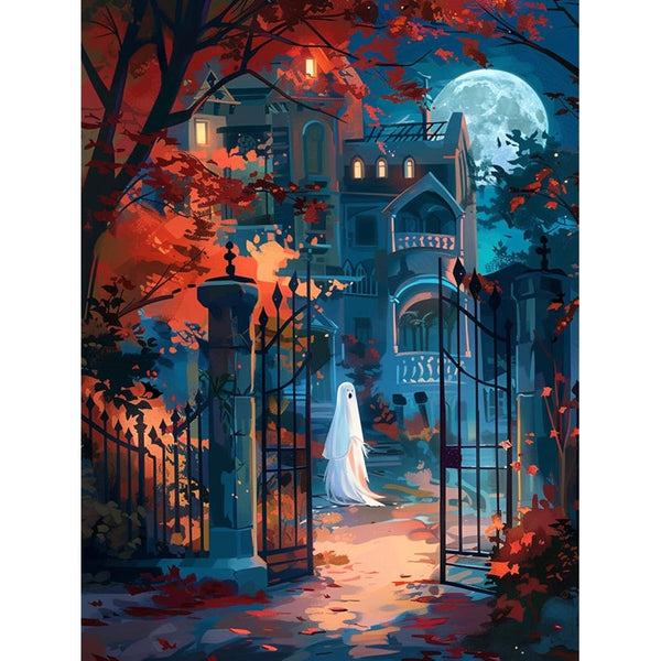 Halloween House Acrylic Art Kit