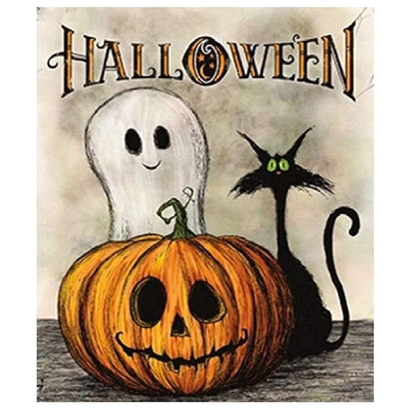 Halloween And Pumpkin DIY Acrylic Painting Kit