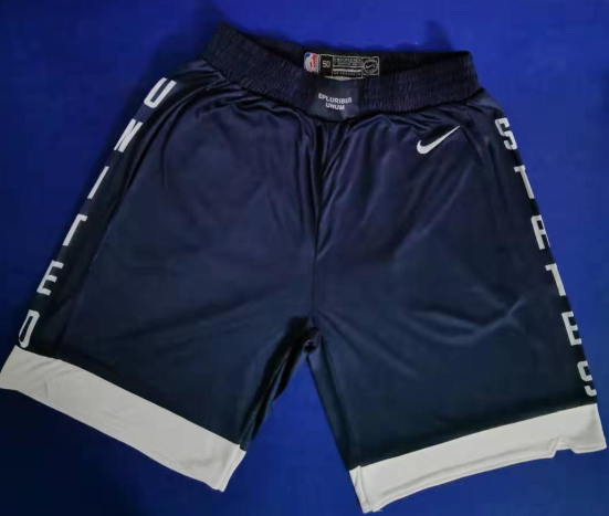 Dunkelblaue Hose des US-Teams zur Basketball-Weltmeisterschaft 2019 