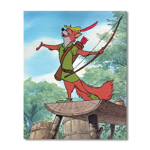 Robin Hood Malen nach Zahlen Malset