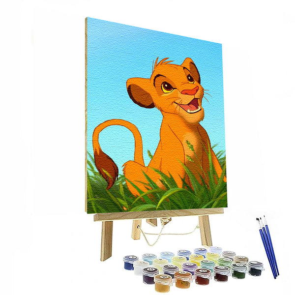 Simba Paint By Number Painting Set