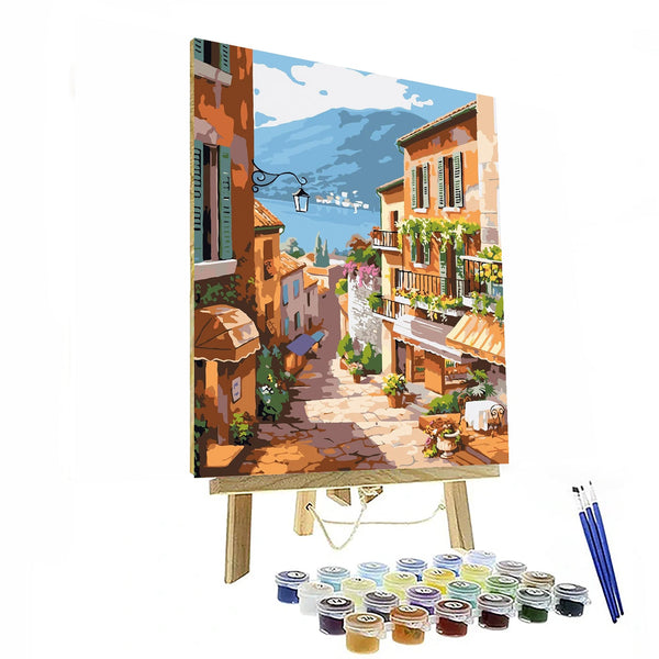 2 Pieces European Escapes Paint By Number Kit