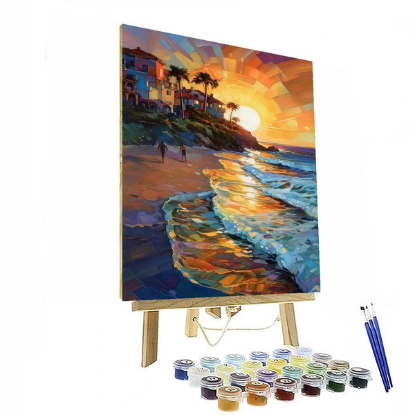 Coastal Sunset Paint By Numbers Kit