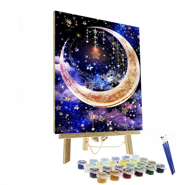 Enchanted Lunar Dreamscape Paint By Numbers Kit