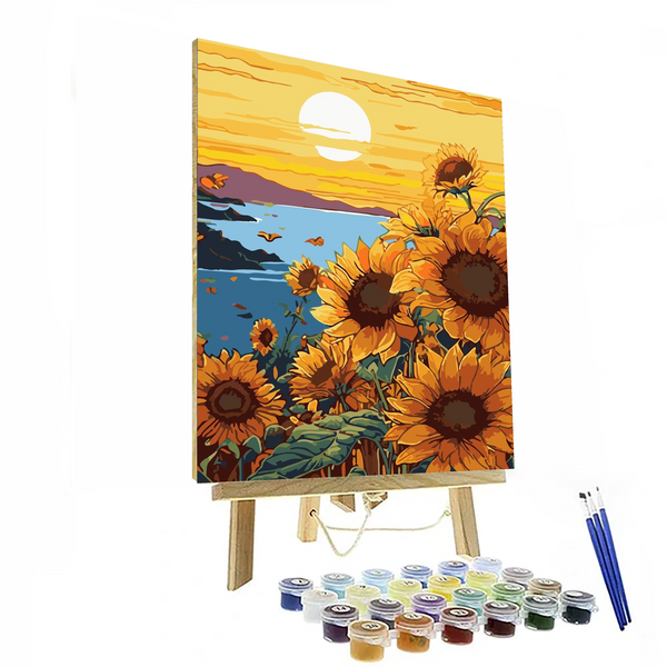 Sun Flower Beginner Painting Kit