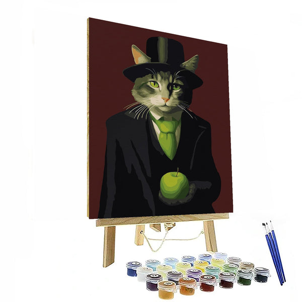 Cat Godfather Paint By Number Kit