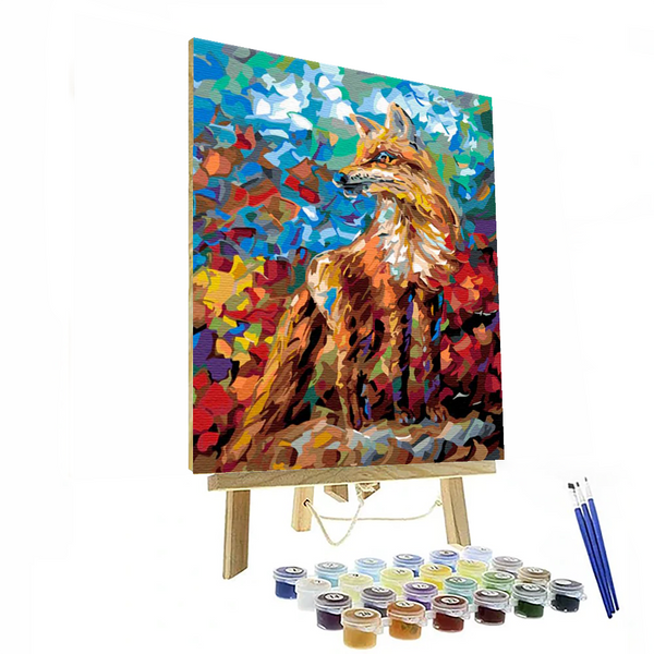 Mr. Fox Paint By Numbers Painting Kit