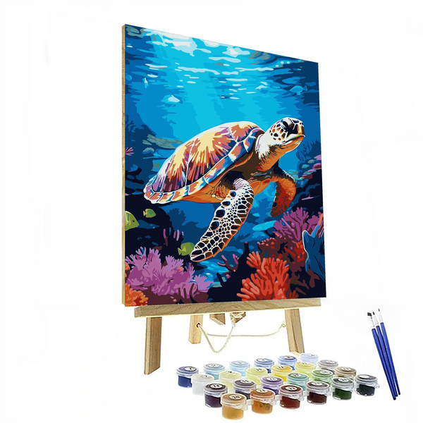 Voyage Of The Gentle Giant Paint By Number Canvas Kit