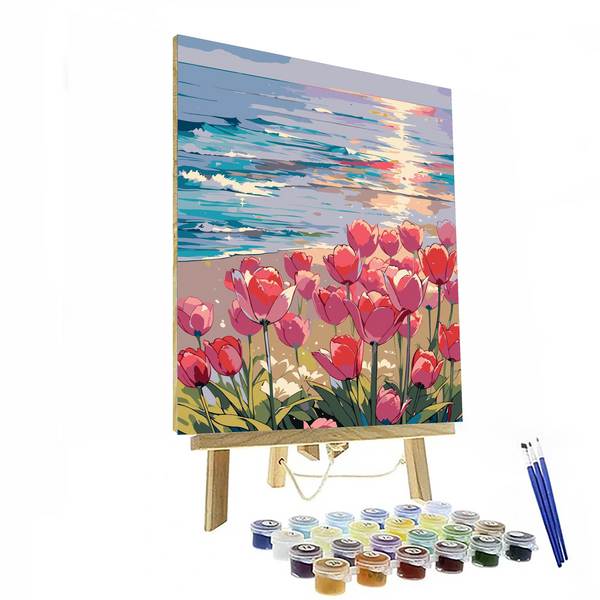 Coastal Blooms Paint By Numbers Kit