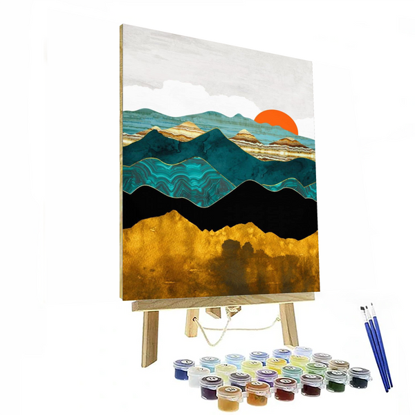 Sunrise Serenity Paint By Number Canvas Kit