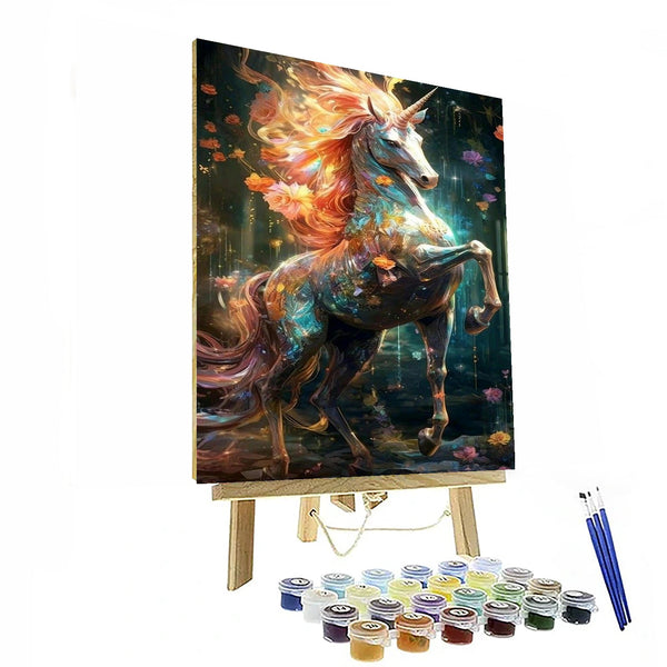 Enchanted Unicorn Paint By Number Kit