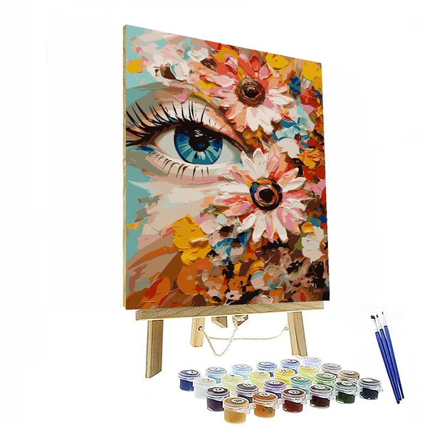 Visionary Floral Paint By Number Kit