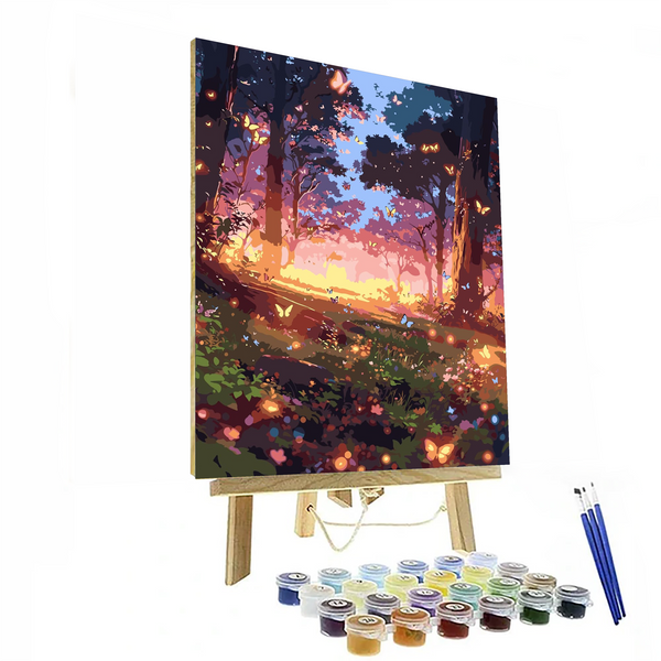 Enchanted Forest Paint By Numbers Kit