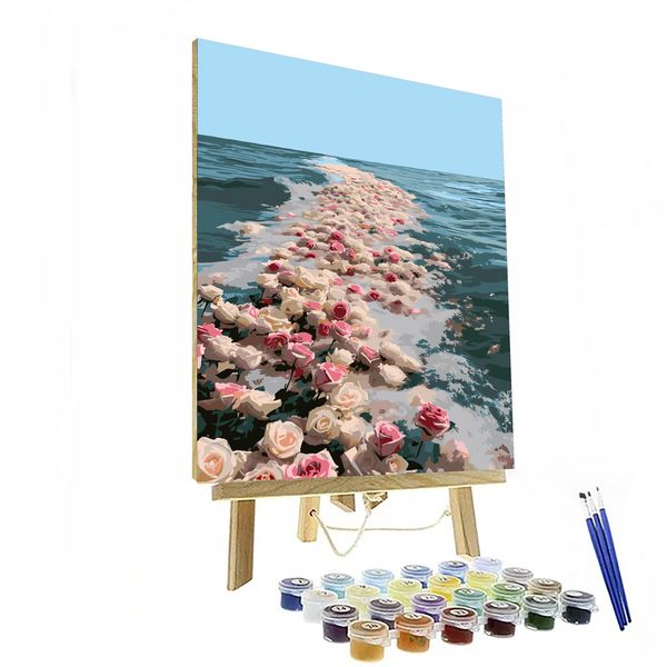 Sea Flower Beginner Paint By Number Kit