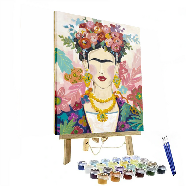 Visage In Bloom Paint By Number Kit