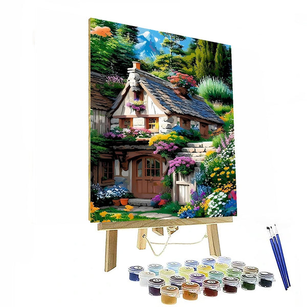 Cottage Garden Paint By Numbers Kit