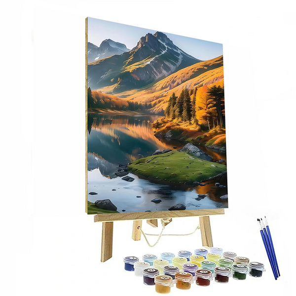 6 Pieces Set Majestic Landscapes Paint By Numbers Kit