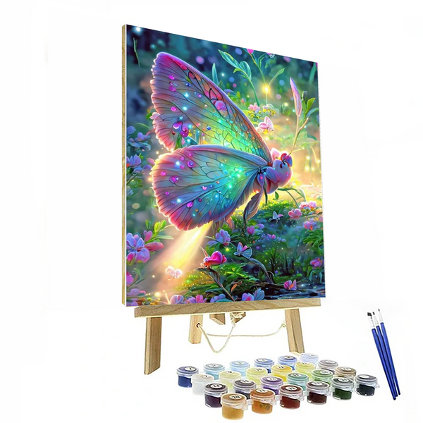 Butterfly Flower Painting For Home Wall Decor