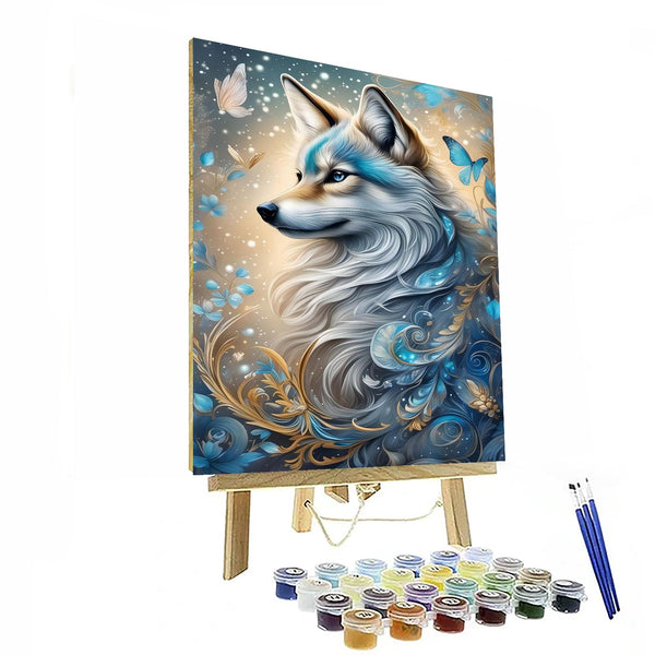 Elegance Wolf Paint By Number Kit