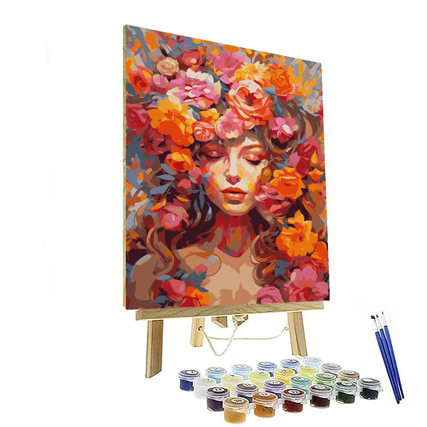 Blooming Adoration Paint By Number Kit