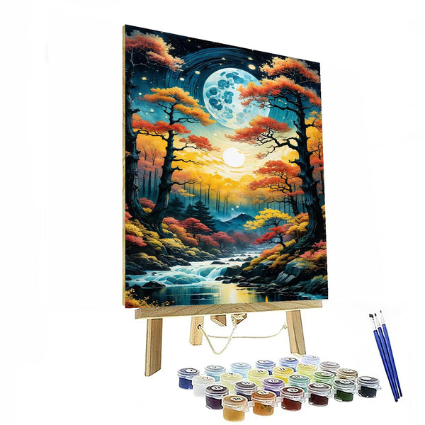 Celestial Cascade Paint By Number Kit