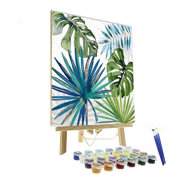 Malen-nach-Zahlen-Set „Tropical Splendor“ 