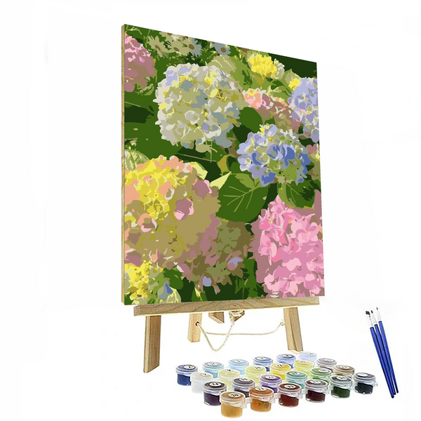 Elegant Flowers Paint By Number Kit