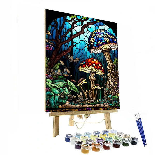 Enchanted Mushroom Paint By Number Kit