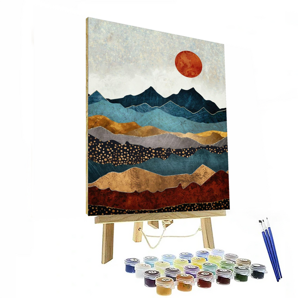 Sunset Serenade Paint By Number Canvas Kit