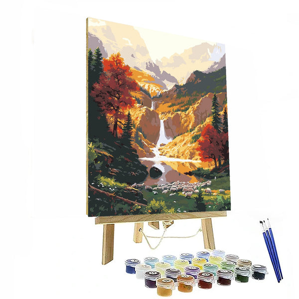 Waterfall Paint By Number Kit