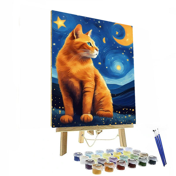 Stellar Feline Paint By Numbers Kit