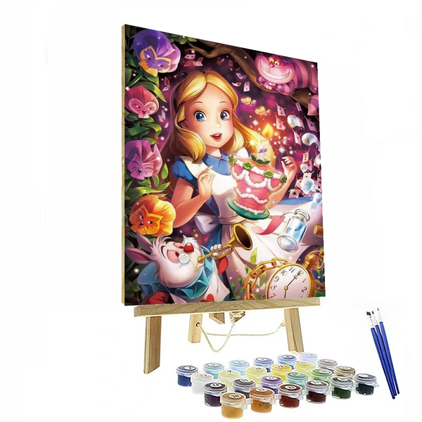 Alice In Wonderland Paint By Numbers Painting Kit