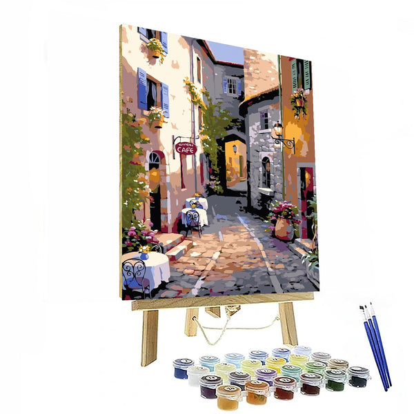 Street Scenery Print Paint By Number Kit