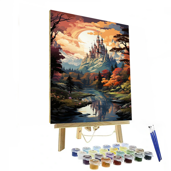 Enchanted Fortress Paint By Numbers Kit