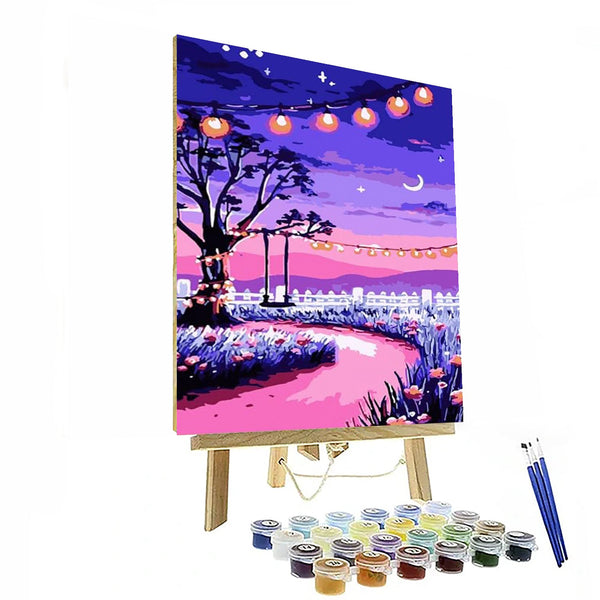 6 Pieces Scenic Moments Paint By Number Kit