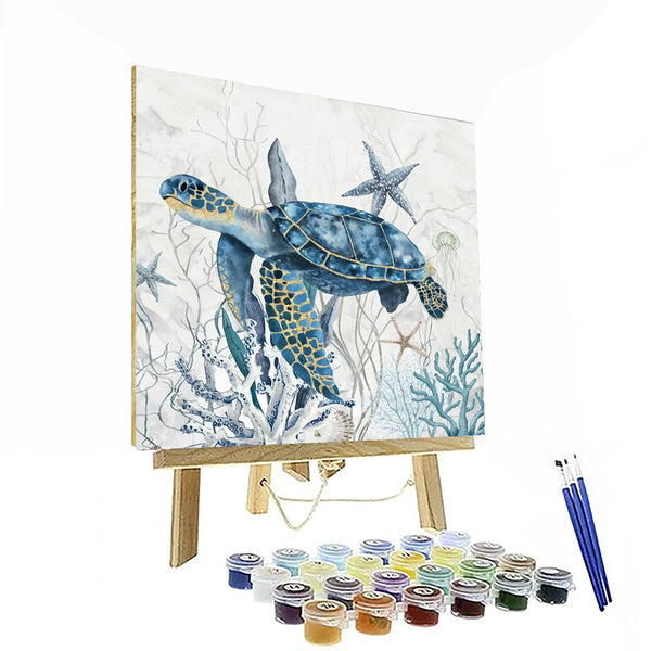 Turtle Paint By Numbers Kits