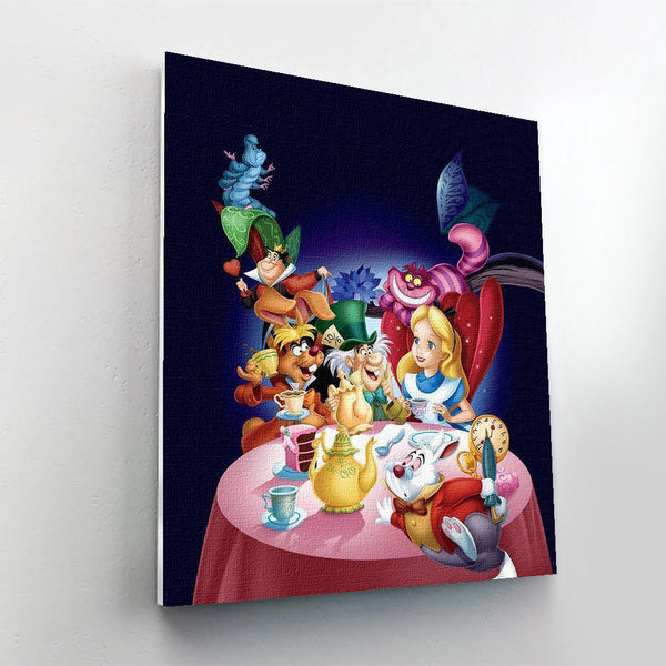 Alice In Wonderland Paint By Number Painting Set